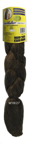 Cabelo Sintético - Super Jumbos Ser Mulher Cor M1b/27 Preto/mel