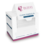 Bileevo Toallas Faciales Desechables Xl, 10 X 12 Pulgadas, .