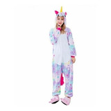 Kigurumi Unicornio Estrella Star Pijama Mameluco Moda