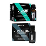 Vitrificadores V-light 20ml + V-plastic 20ml Da Vonixx