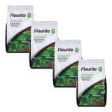 4bolsa Sustrato Nutritivo Flourite 7kg C/u Seachem  Plantas 