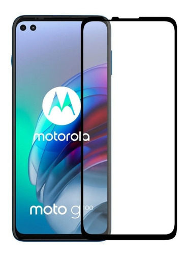 Película Vidro 3d Compatível Moto G100 Xt2125 + Capa