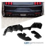 Fits 2015-2017 Ford Mustang R Style Rear Bumper Diffuser Oaa