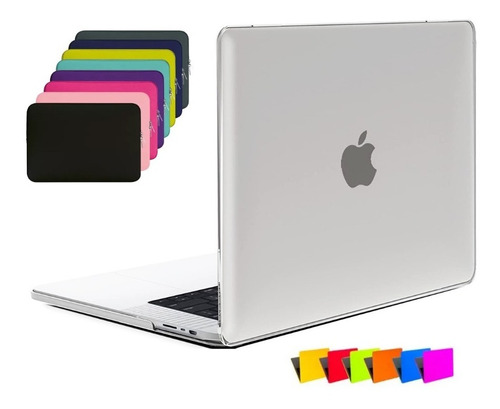 Kit Capa Case Para Macbook New Pro 16 A2780 M2 (2023) + Bag