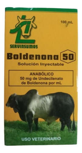 Boldenona 50. Solución Inyectable