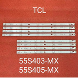 Leds Tcl 55 / 55s405-mx Y Otros Modelos/ Kit Con 8 Tiras.