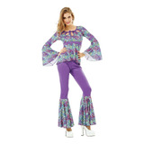 Disco Diva Disfraz De Halloween Para Mujer Foxy 70s Fever