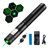 Puntero Laser Verde 303 Potente Bateria Externa Cargador