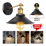 Lámpara De Pared Novzep Interior Vintage Industrial Luzs 1pc