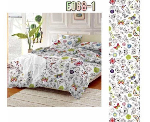 Combo Sabana Ajustable + Duvet Cama Doble 