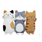 Peluche Almohada Gato Kawaii