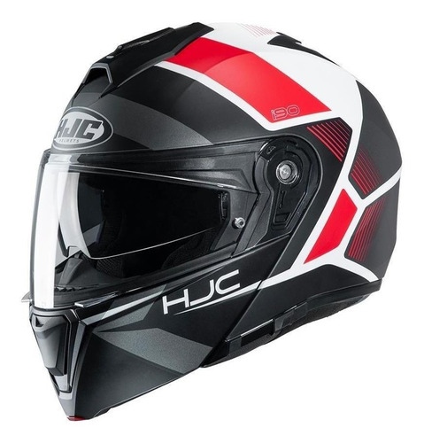 Casco Moto Hjc Rebatible I90 Hollen Mc1sf Plan Fas Motos