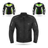 Chaqueta De Moto Ftx Para Hombre, Impermeable Y Con Protecci