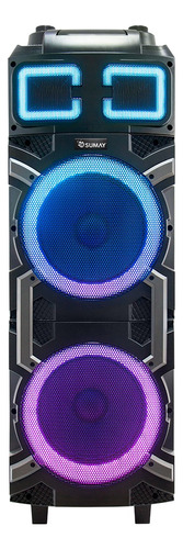 Torre Portátil Amplificada X-bass 1400w Vibe One Sumay