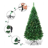 Árbol De Navidad Verde Pascua Con Base Armado Facil