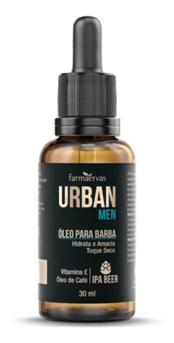 Farmaervas Urban Men Oleo Para Barba 30ml