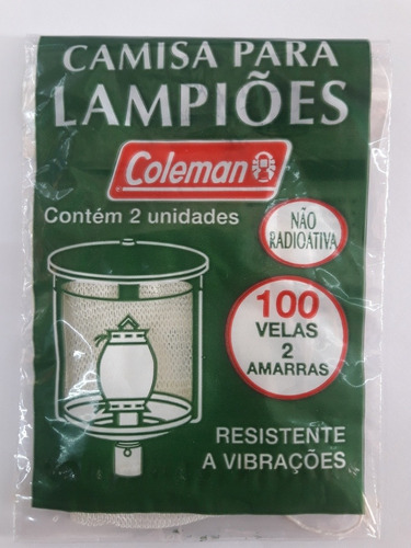 Camisa De Lampiao Coleman Original 100 Velas 2 Amarras