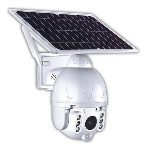 Cámara De Seguridad Wifi Solar Motorizada Ip66 Tbcin 