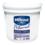 Queso Crema Milkaut X 3.6 Kg Sin Tacc Balde Para Reposteria