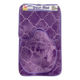 Set Alfombra De Baño 3 Piezas Invierno Polar Salida Ducha