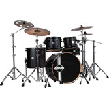 Bateria Acustica 5 Cpos Ddrum Reflex  Rsl Bk + Envio Gratis