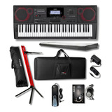 Teclado Casio Ct-x5000 + Kit Fone + Estante + Pedal + Capas