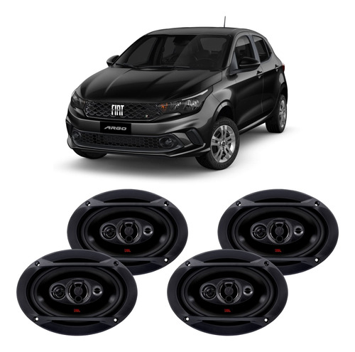 Kit Alto Falantes 4 Portas Fiat Argo Jbl 6x9 Polegadas 220w