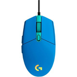 Mouse Logitech G203 Gaming Lightsync Blue
