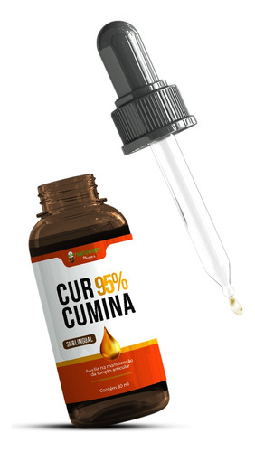 Suplemento Curcuma Gotas 95% Curcuminóides 1 Potes De 30 Ml