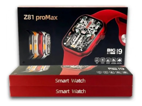 Reloj Inteligente Smart Watch Z81pro Max Con Dos Correas