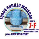 Fibratex Azul 7 F Para Rodillo Mojador Offset 1 Metro