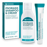 Set De Champú Y Crema Para La Psoriasis, Tratamiento De La.