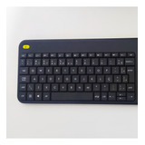 Teclado Sem Fio Logitech K400 Plus Qwerty + Mouse  Hp 200