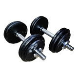 Par De Mancuernas Ajustables 12kg Gym / Gimnasio