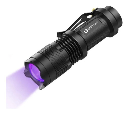 Linterna Lampara Luz Ultravioleta Uv Edc Pequeña Portatil 