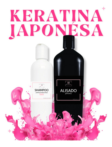 Keratina Japonesa Alaciante + Shampoo Kit 250ml Envio Gratis