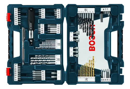 Bosch V-line Set De Puntas Y Brocas 91 Unidades