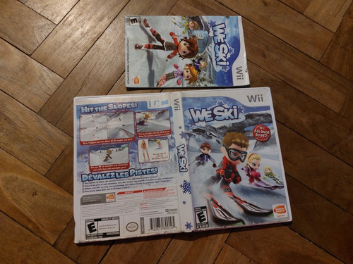 Wii Caja De Juego Y Manual De Juego We Ski Nintendo Wii Amer