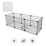 Cercado Porquinho Da Índia Filhote Pet 30x90x30cm Malha 2,5