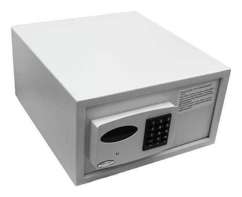 Cofre Gold Safe Slim Com Abertura Digital Eletrônica Cor Branco