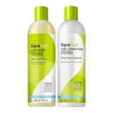 Devacurl Shampoo Low-poo + Condicionador One Condition 355ml