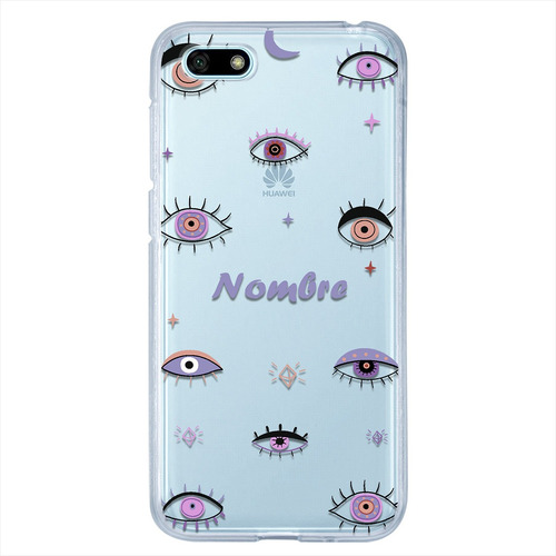 Funda Para Huawei Ojos Turcos Personalizada Con Nombre