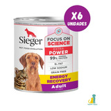 Sieger Extra Recovery Perros / Gatos 6 X 340gr - Happy Tails