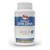 Omega 3 Epa Dha 120 Capsulas Vitafor