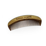 Peine De Madera Para Barba 12 Cm - Grueso Barba Forte