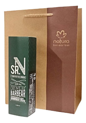 Crema Para Barbear Sr. N Natura 80g