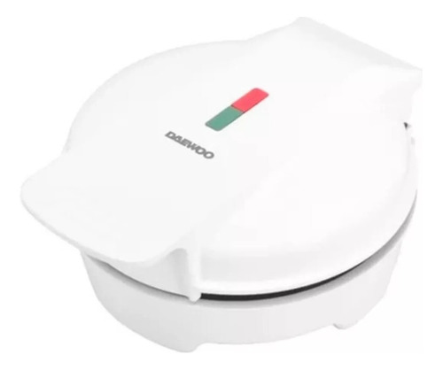 Wafflera Eléctrica Daewoo 1000w Antiadherente Dwm-7660 Color Blanco