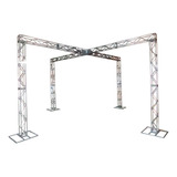 Treliças Kit Trave Box Truss Q20 Aço 3x6m Em X - Lourenço