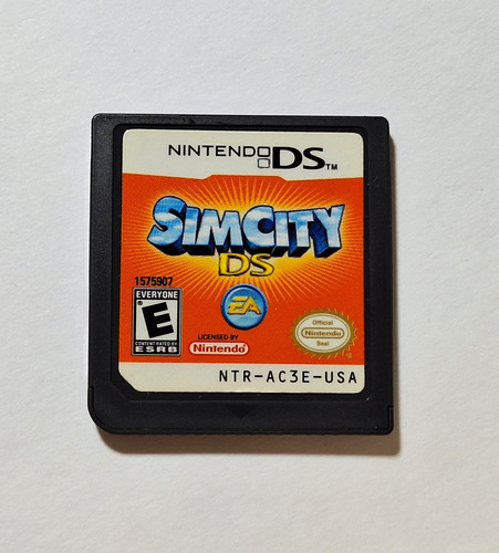 Sim City Ds Nintendo Ds O 3ds Cartucho