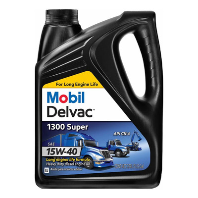 Aceite Mobil Delvac 1300 Super 15w40 Synthetic Blend 3.78l | Envío gratis